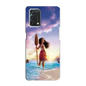 Чохол з мультфільмом Ваяна Oppo A95 (Моана з веслом)