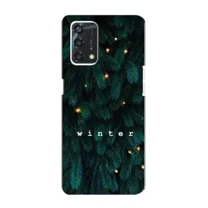 Новорічні, Святкові Чохли для Oppo A95 - 2024 год (Winter)