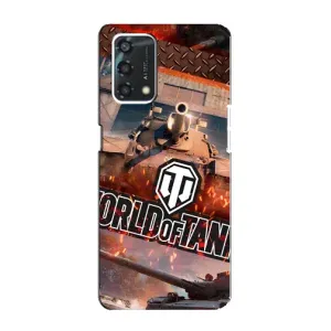 Чехлы с тематикой Киберспорт для Oppo A95 (VPrint) (World of Tanks)