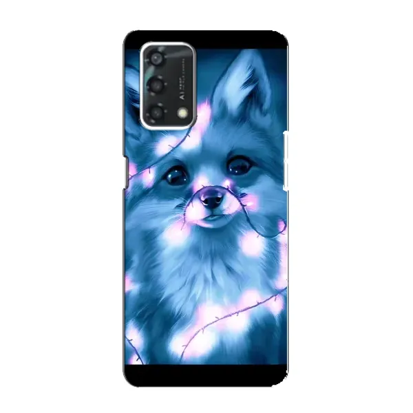 Чехол с принтом «Яркая лисичка» для OPPO A95 Чехол с принтом «Яркая лисичка» для OPPO A95