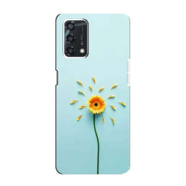 Чехол с принтом «Желтый цветок» для OPPO A95
