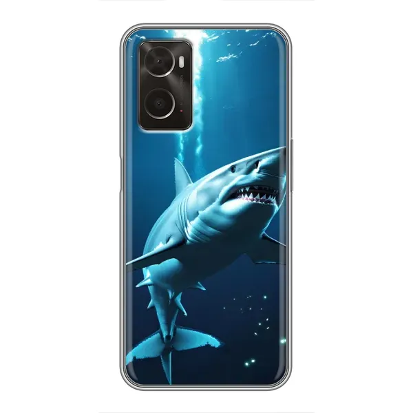 Чехол с принтом «Акула под водой» для OPPO A96