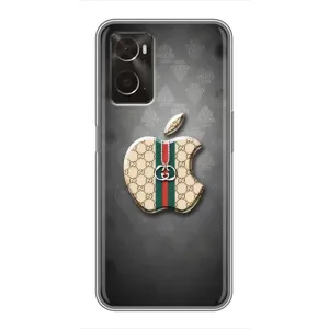 Чехлы ГУЧЧИ для Оппо А96 (AlphaPrint) (Apple gucci)