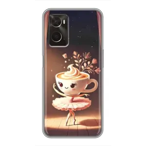 Чехол с мемом Тралалело тралала на Oppo A96 (Балерина капучина)