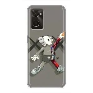 Чехлы для Oppo A96 - Bearbrick Louis Vuitton (PREMIUMPrint) (Беарбрик Джордан)