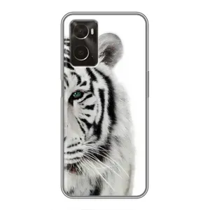 Чехлы с картинками животных Oppo A96 (Белый Тигр)