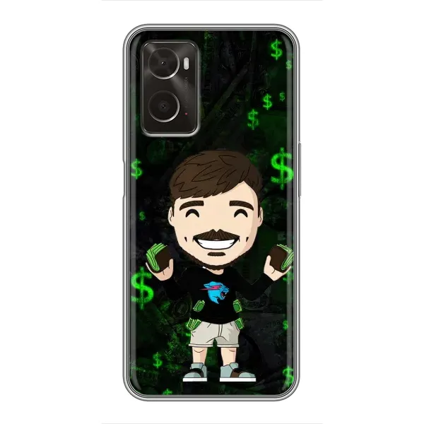 Чехол с принтом «Блогер Beast» для OPPO A96