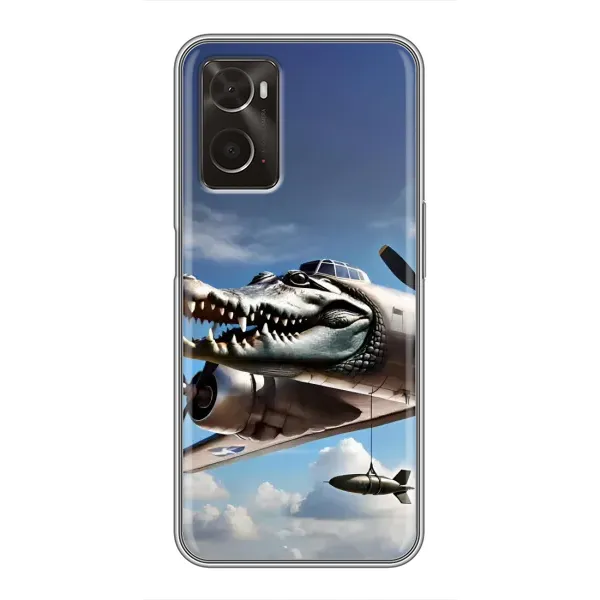 Чехол с принтом «Бомбардиро крокодило» для OPPO A96