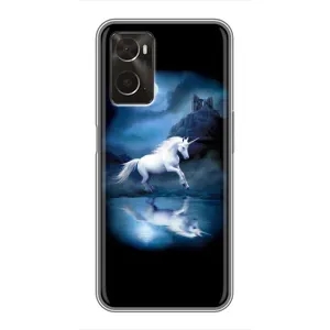 Чохол для OPPO A96 - (Єдинорожки - Новинки) (AlphaPrint) (Єдиноріг)