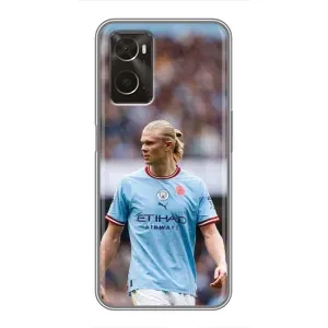 Чехлы с футболистом Ерлинг Холанд для Oppo A96 (AlphaPrint) (Эрлинг Холанд)
