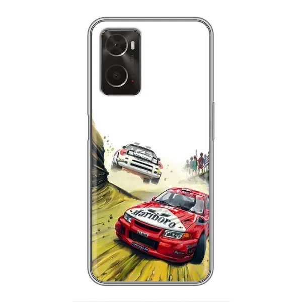 Чехол с принтом «Гоночные Тачки» для OPPO A96