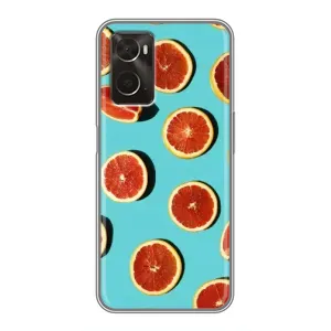 Чехлы с Фруктами для Oppo A96 (VPrint) (Грейпфрут)
