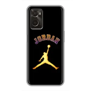 Чехлы для Oppo A96 - с картинкой JORDAN (AlphaPrint) (Jordan Gold)