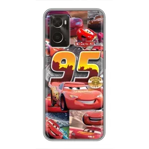Чехол с принтом «Коллаж Молния Маквин» для OPPO A96