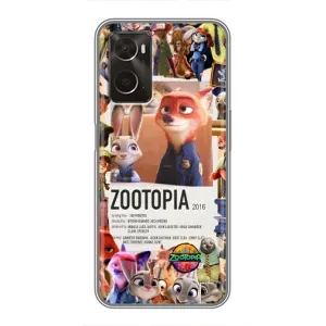 Чехол с принтом «Постер Зверополис» для OPPO A96