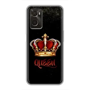 Чехол с Короной Оппо А96 - (AlphaPrint) (Корона короля)
