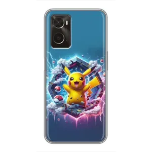 Чохол з Пікачу на Oppo A96 (Лого Пікачу)