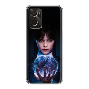 Чехол с принтом «Магическая сфера Уэнздей» для OPPO A96