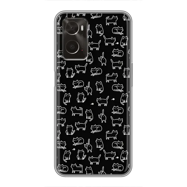 Чехол с принтом «Меленькие котики» для OPPO A96