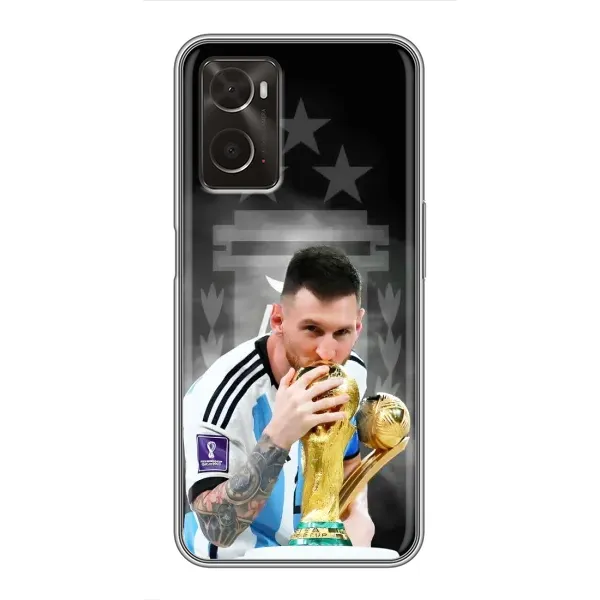 Чехол с принтом «Месси Чемпион» для OPPO A96