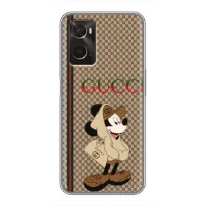 Чехлы ГУЧЧИ для Оппо А96 (AlphaPrint) (Mickey GUCCI)