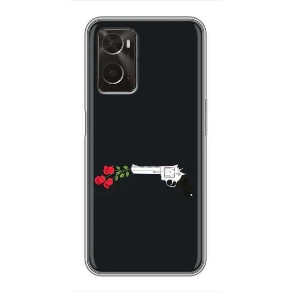 Чохол з принтом «Неочікувані квіти» для OPPO A96