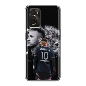 Чехол Неймар для Oppo A96 (AlphaPrint) (Неймар Лев)