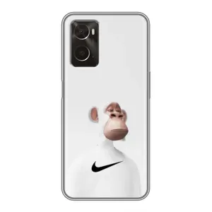 Чехлы с Обезьянами NFT для Oppo A96 (AlphaPrint) (обезьяна NFT Nike)