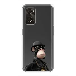 Чехлы с Обезьянами NFT для Oppo A96 (AlphaPrint) (Обезьяна NFT)