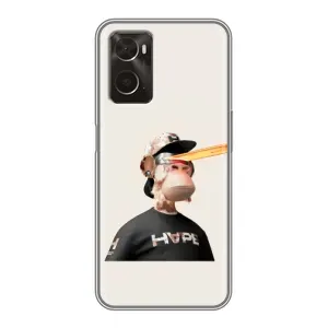 Чехлы с Обезьянами NFT для Oppo A96 (AlphaPrint) (обезьяна NFT в очках)