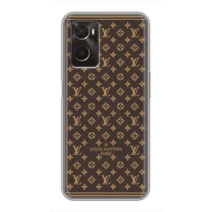 Чехлы Луи Витон для Oppo A96 (AlphaPrint - LOUIS VUITTON) (обои LV)