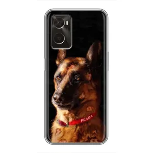 Чехлы с картинками животных Oppo A96 (Овчарка)
