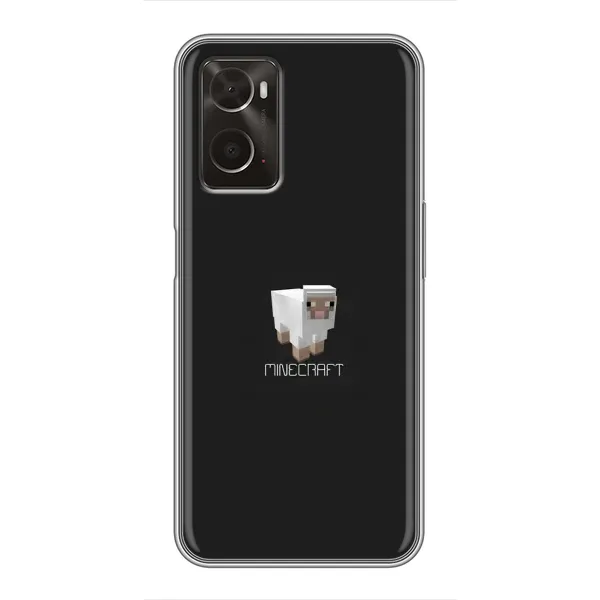 Чехол с принтом «Овечка Майнкрафт» для OPPO A96