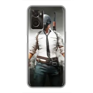 Чехол PUBG для Оппо А96 (AlphaPrint)