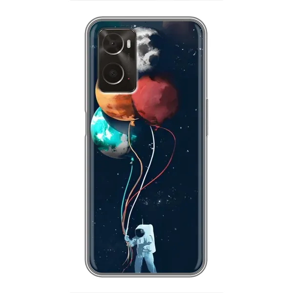 Чехол с принтом «Планеты шарики» для OPPO A96