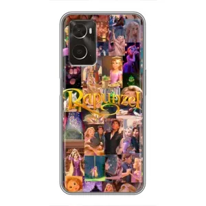 Чохол з принтом «Колаж Рапунцель» для OPPO A96