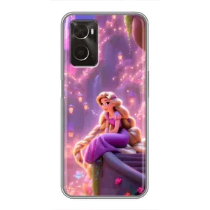 Чохол з принтом «Рапунцель у замку» для OPPO A96