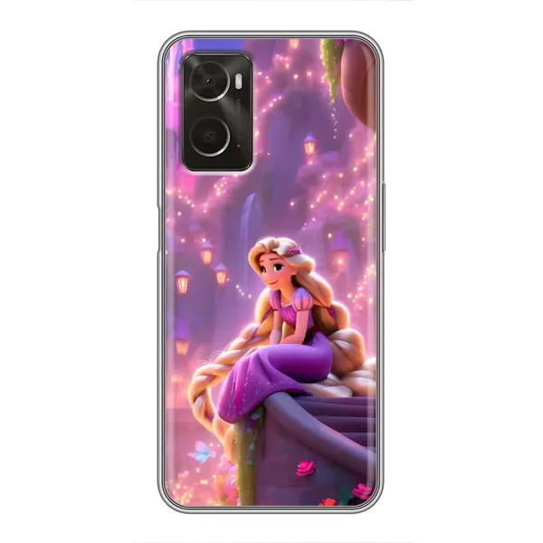 Чохол з принтом «Рапунцель у замку» для OPPO A96