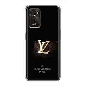 Чехлы Луи Витон для Oppo A96 (AlphaPrint - LOUIS VUITTON) (ремешок LV)