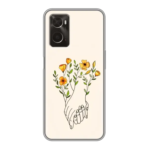 Чехол с принтом «Руки любви» для OPPO A96