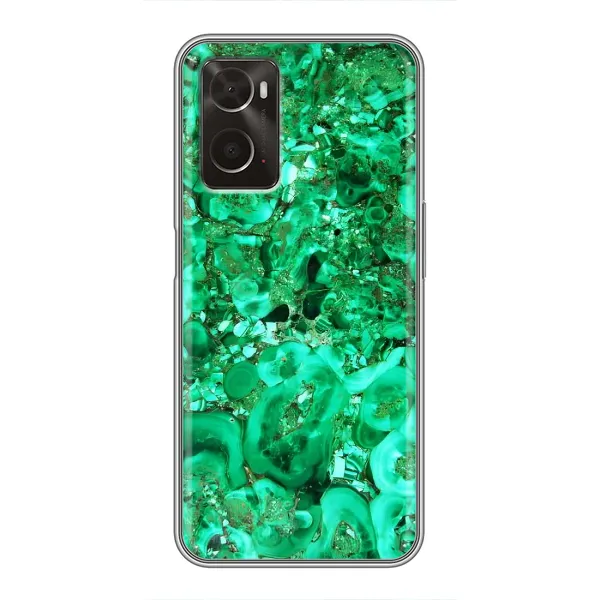 Чехол с принтом «Салатный Мрамор» для OPPO A96