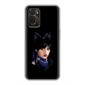 Чохли Венсдей на Oppo A96 Уенсдей (AlphaPrint) (серйозна Венздей)