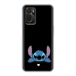 Чехол с принтом «Стич на черном» для OPPO A96