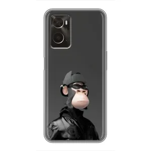 Чехлы с Обезьянами NFT для Oppo A96 (AlphaPrint) (стильная обезьяна NFT)