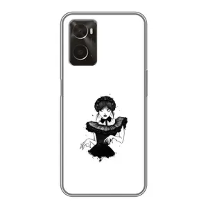 Чохли Венсдей на Oppo A96 Уенсдей (AlphaPrint) (танець Венздей)