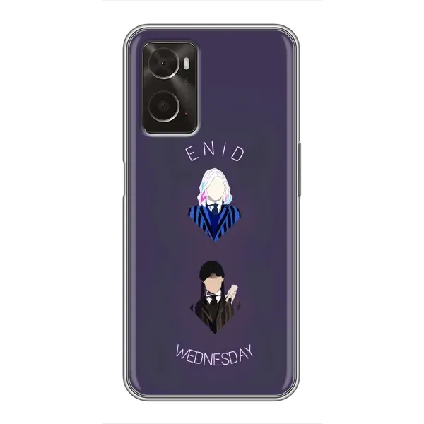 Чохол з принтом «Венздей і подруга» для OPPO A96
