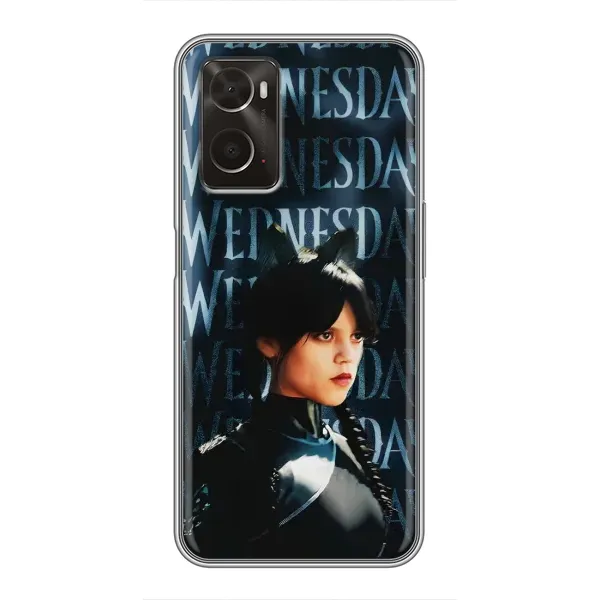 Чохол з принтом «Венздей кішка» для OPPO A96