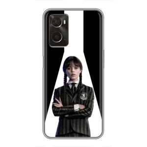 Чохли Венсдей на Oppo A96 Уенсдей (AlphaPrint) (W-Wednesday)