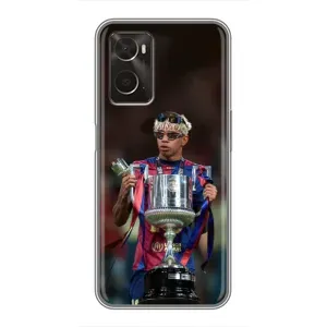 Чехол с принтом «Ямаль с кубком» для OPPO A96