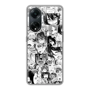 Чохол з принтом «Ahegao manga» для OPPO A98